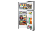 LG 251L Double Door Refrigerator Frost Free Smart Inverter Multi Air Flow Shiny Steel 1 Star Energy Efficient Fridge
