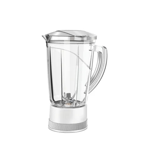 Bajaj JX20 Juicer Mixer Grinder, 500W Motor, 3 Stainless Steel Jars, 18,000 RPM Speed, White/Pink