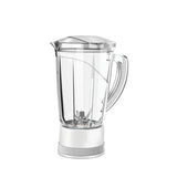 Bajaj JX20 Juicer Mixer Grinder, 500W Motor, 3 Stainless Steel Jars, 18,000 RPM Speed, White/Pink