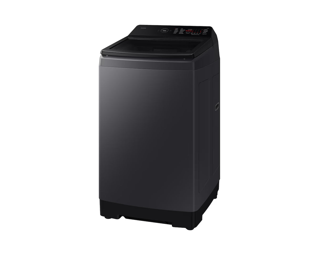 Samsung 8 kg 5 Star AI Ecobubble Fully Automatic Top Load Washing Machine with AI Wash, Wi-Fi, Soft Close Lid, Deep Charcoal (WA80F08E2C)