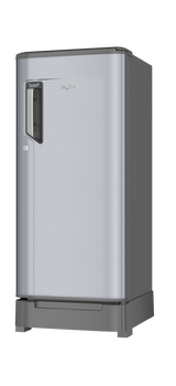Icemagic Powercool 184L 2-Star Single Door Refrigerator with Base Drawer – Imperial Steel-Y (Model: 73596)