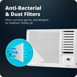 Voltas 1 Ton 2 Star Window AC (122FS Platina) | 3150W Cooling | 100% Copper | Anti-Dust Filter | High Ambient Cooling 48°C