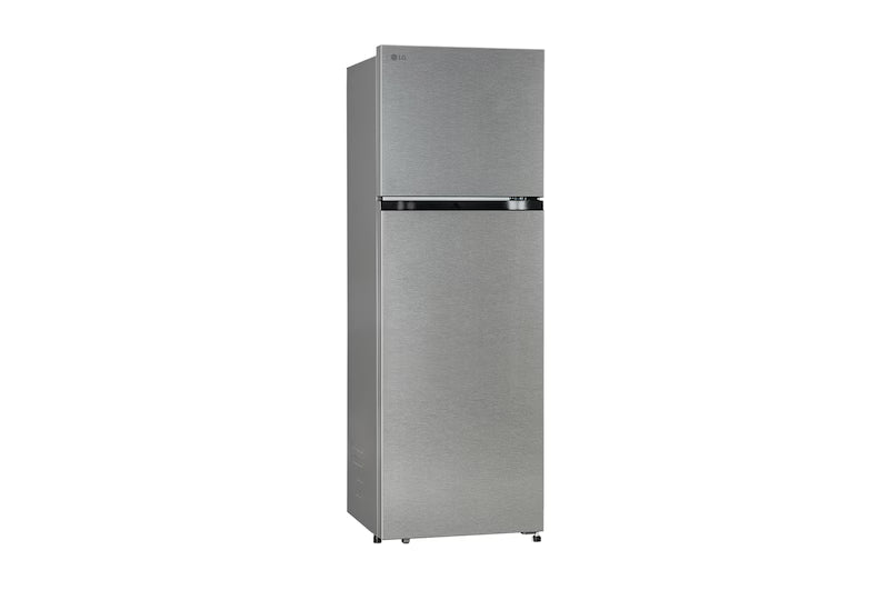 LG 276L Frost Free Double Door Refrigerator | GL-T2816WXDS | Smart Mode, Multi Air Flow, Dazzle Steel, 1 Star