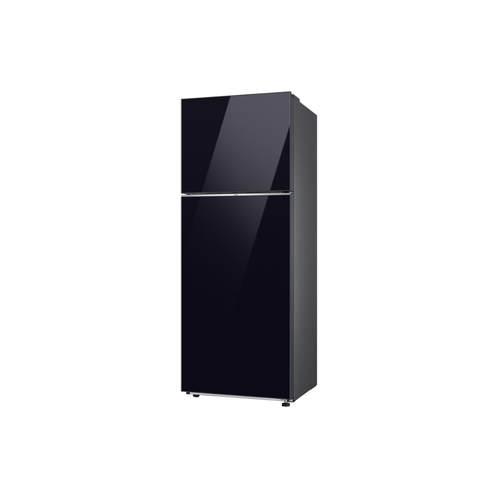 Samsung 465 L 1 Star Frost Free Double Door Refrigerator, Clean Black Glass (RT51DB682A22TL)