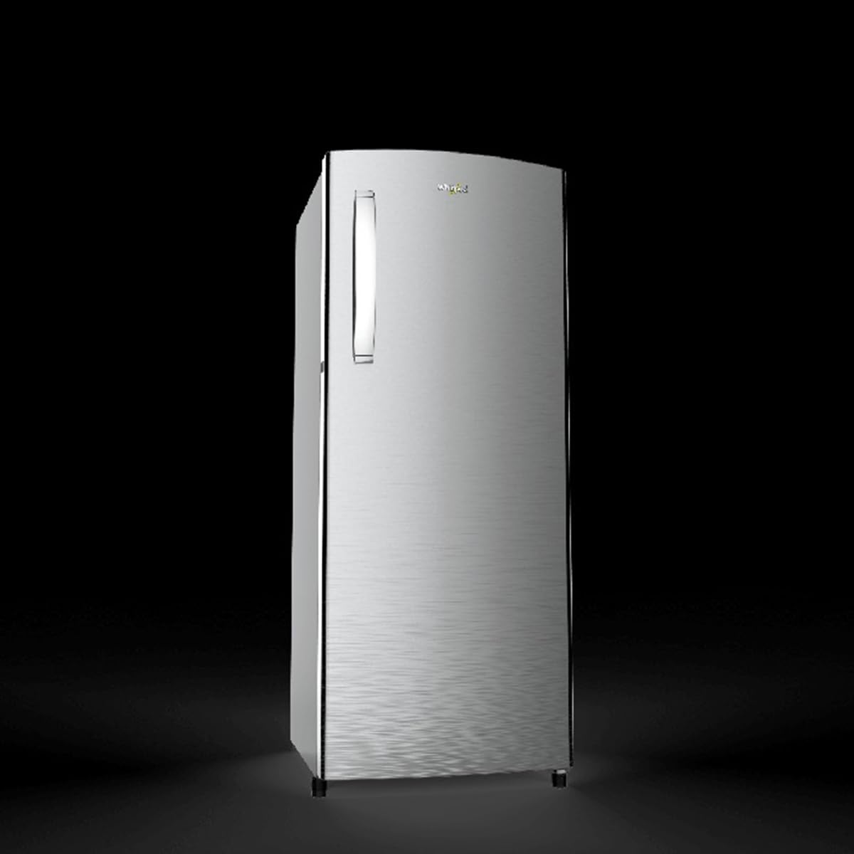 Whirlpool Icemagic Pro 207L 3 Star Single-Door Refrigerator - Steel (230 IMPRO PRM 3S ALPHA STEEL) (72615)
