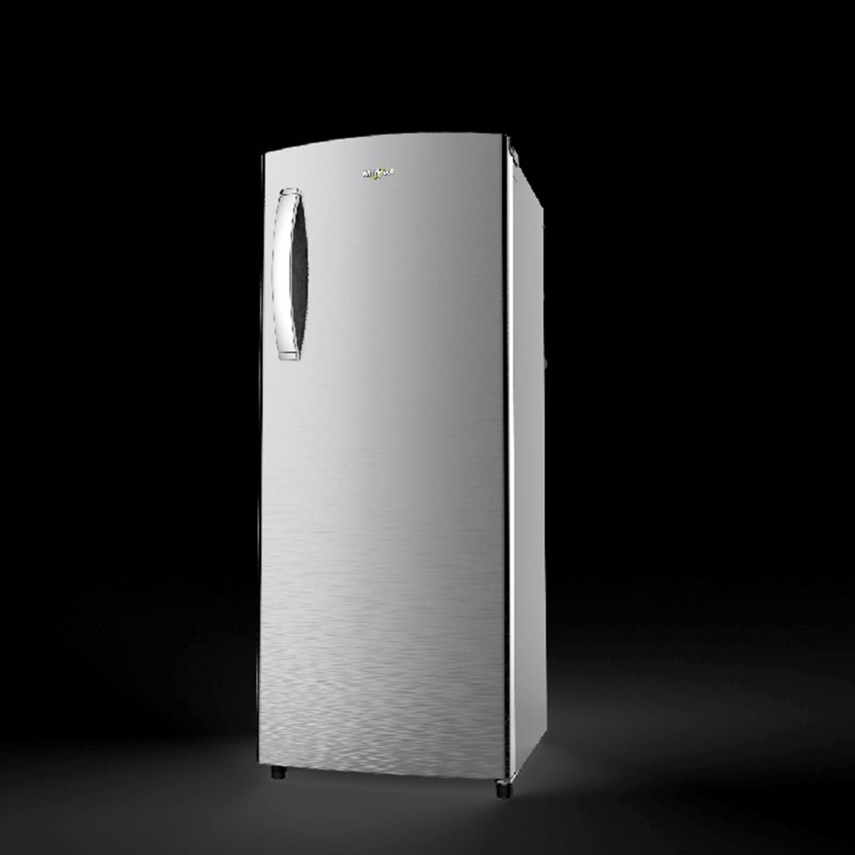 Whirlpool Icemagic Pro 207L 3 Star Single-Door Refrigerator - Steel (230 IMPRO PRM 3S ALPHA STEEL) (72615)