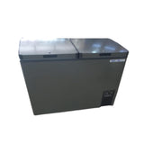 Voltas CVF320DA4-P-PL Double Door Deep Freezer cum chiller, 320 Liters, Convertible, GREY