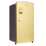 LLOYD 195 Litres 5 Star Direct Cool Single Door Refrigerator with Rapid Freeze Technology (GLDF215SPYT4LC, Pastel Yellow)