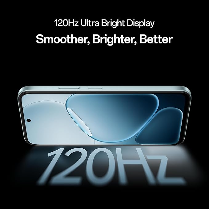 Oppo A6X 5G (Ice Blue, 4GB RAM, 128GB Storage) – Dimensity 6300, 120Hz Display & 6500mAh Battery