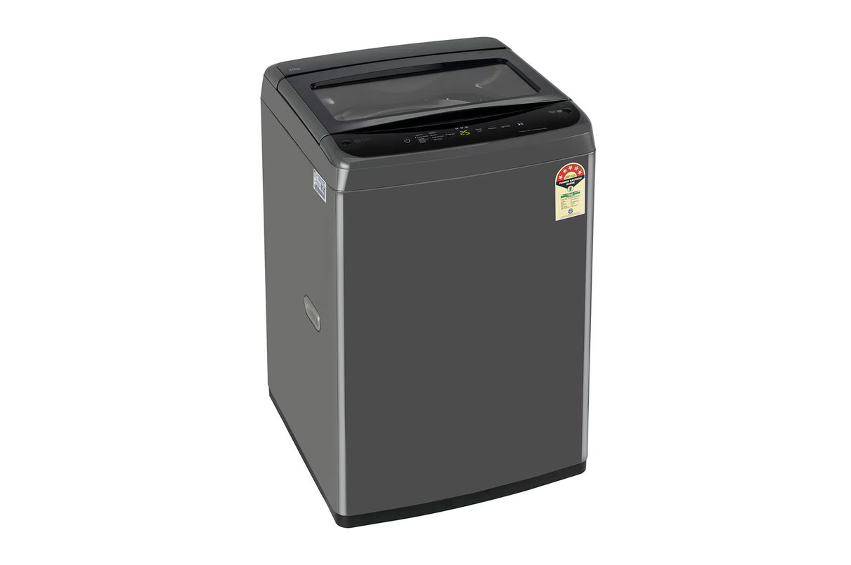 LG 8 Kg Top Load Washing Machine, Smart Inverter Motor, Middle Black (T80VBMB4Z)