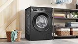Bosch 9 Kg Fully Automatic Front Load Washing Machine | AI ACTIVE Water Plus, In-Built Heater, 5 Star, Cast Iron Grey | WGA242IRIN