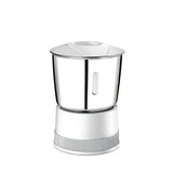 Bajaj JX20 Juicer Mixer Grinder, 500W Motor, 3 Stainless Steel Jars, 18,000 RPM Speed, White/Pink