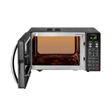 Effortless cooking with style in IFB 23BC4 - 23 L black convection microwave.