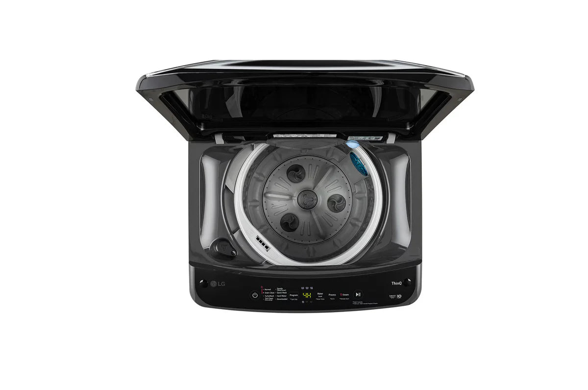 LG 9 kg 5 Star Wi-Fi Inverter Fully Automatic Top Load Washing Machine ( In-built Heater, Middle Black,T90V4MB1S)