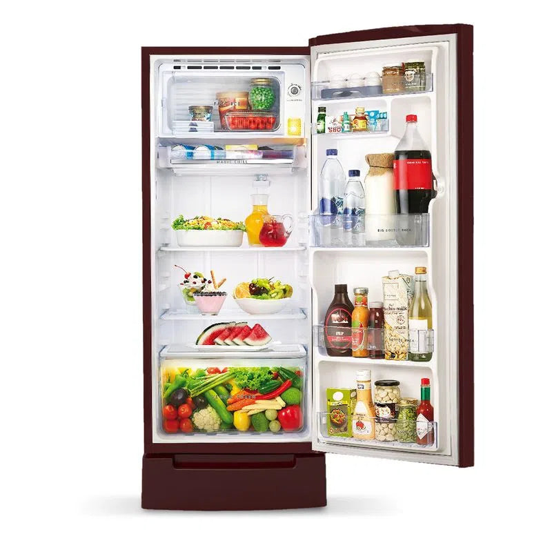 Whirlpool 184L 2-Star Single-Door Fridge (205 IMPC ROY 2S WINE LINNEA-Z - 72505)