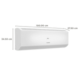 Godrej WZR Convertible 1.5 Ton 5 Star Inverter Split AC with I-Sense Technology  Copper Condenser, SIC 18ITC5 WZR)