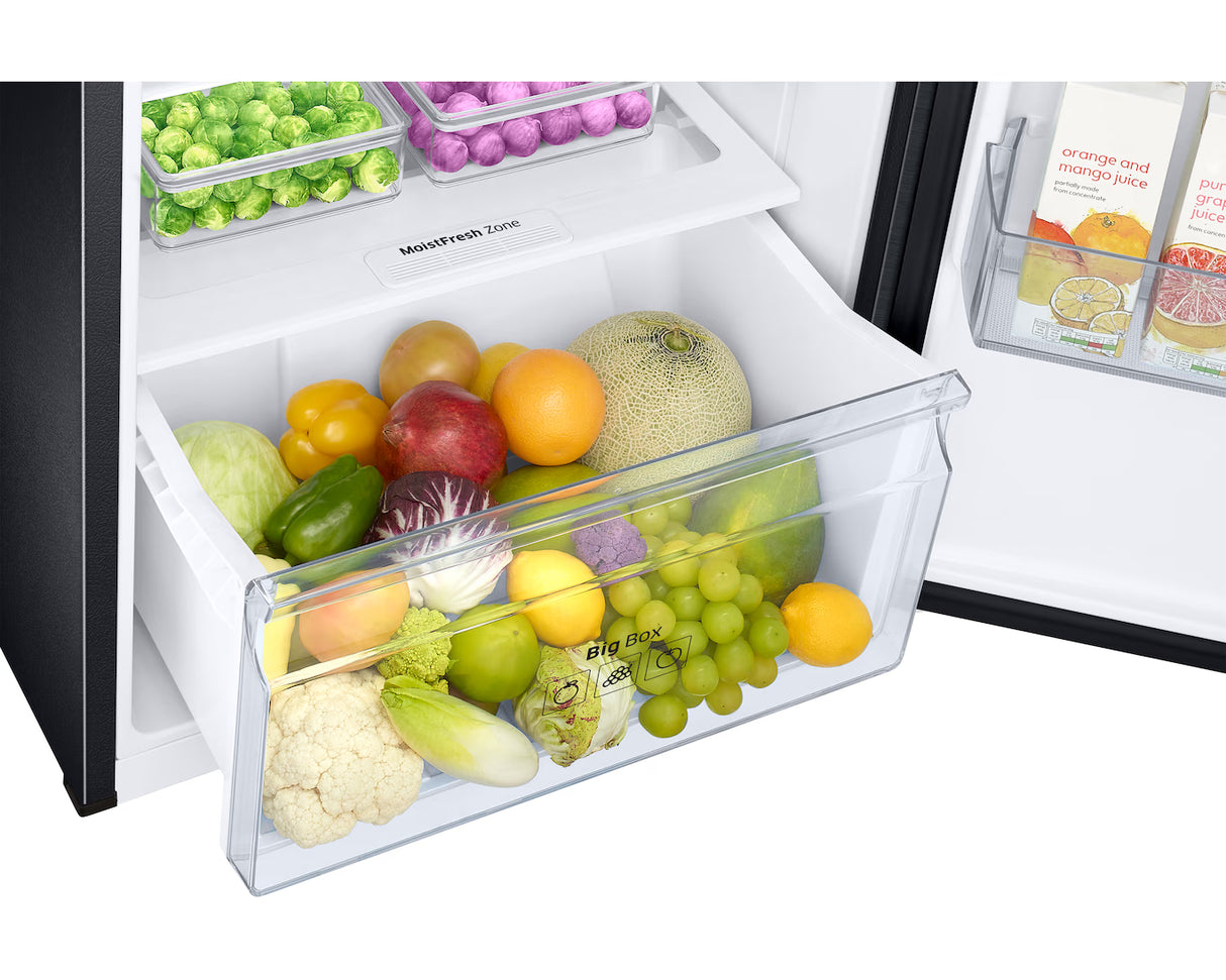 Samsung RT31H4522BX/HL Double Door Refrigerator (301L, Digital Inverter Compressor, Twin Cooling Plus, Frost Free, Convertible 5-in-1, Luxe Black Finish)