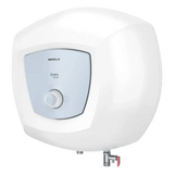 HAVELLS Greta Prime 15 Litre 5 Star Vertical Storage Geyser with Whirlflow Technology (White & Blue)