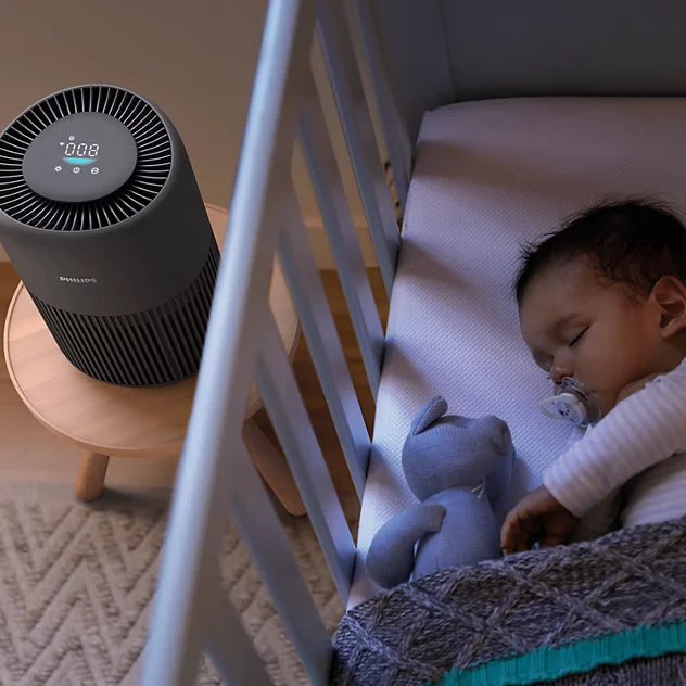 Philips PureProtect Mini 900 Series Air Purifier AC0951/63 | 3-Layer HEPA, CADR 250m³/h, 20.5dB Sleep Mode