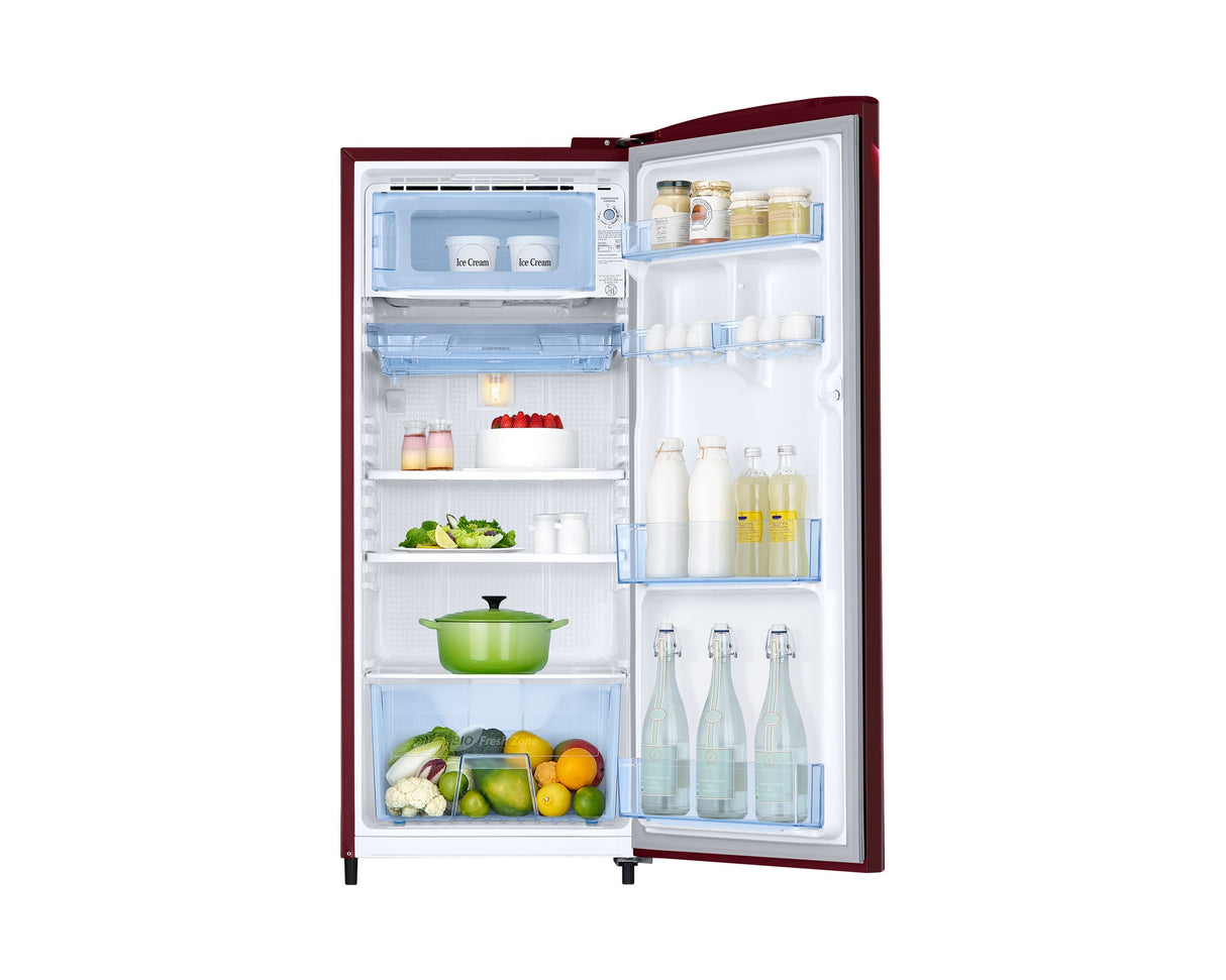 Samsung RR20H2723RZ 183L Single Door Refrigerator – Stylish Grandé Design (2026 Model)