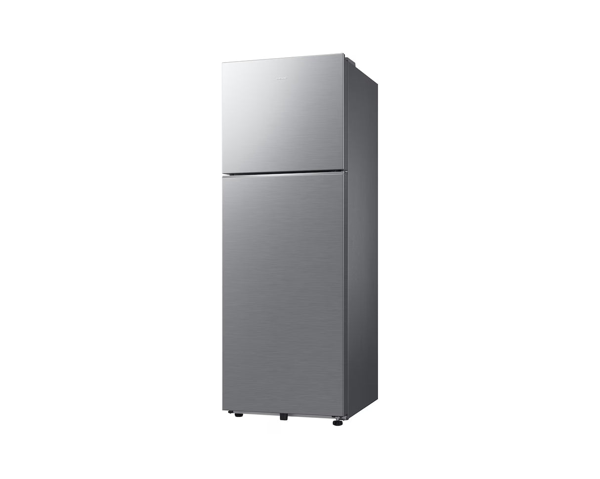 Samsung RT34HG5A42S8/HL Double Door Refrigerator (330L, Digital Inverter Compressor, Frost Free, Twin Cooling Plus, Convertible 5-in-1, BESPOKE AI, Elegant Inox Finish)