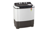 LG 8.5 Kg Semi Automatic Top Load Washing Machine, Roller Jet Pulsator + Soak, Dark Grey P8525SGAZ