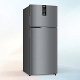 Whirlpool IntelliFresh 411L Convertible Frost Free Refrigerator | 5-in-1 Modes, IntelliSense Inverter, Illusia Steel, 2 Star