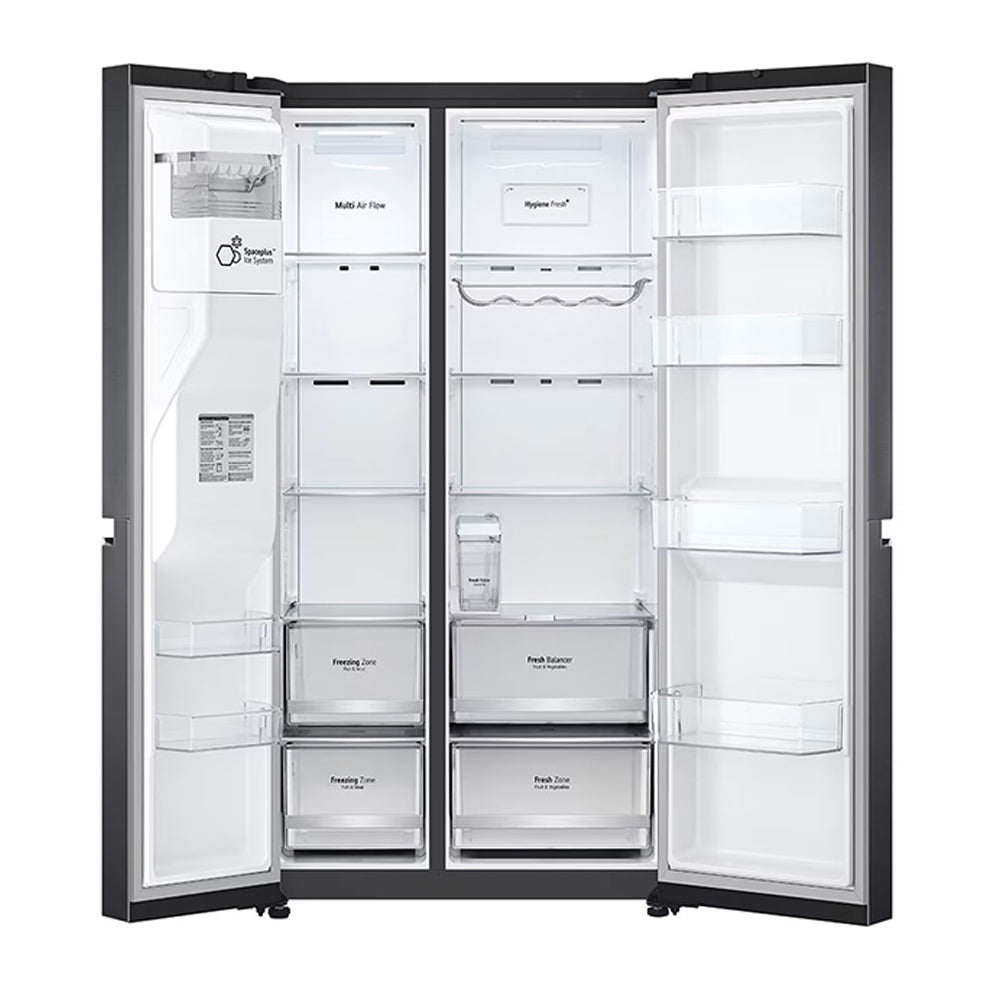 LG 635L Side-by-Side Refrigerator (Shiny Steel) REF GL-L257CPZX