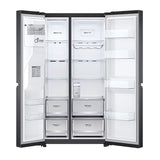 LG Side-by-Side Fridge: 635L, Shiny Steel - Superior Cooling Solution