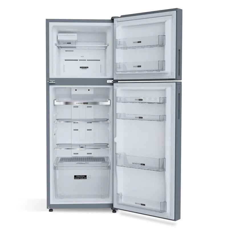 Whirlpool Intellifresh Pro 308L 2-Star Convertible Refrigerator (Illusia Steel) (W.POOL REF 21686)