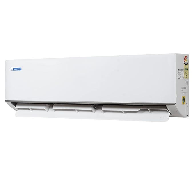 Blue Star Air Conditioner|2 Ton 3 Star|Fixed Speed Split AC|Copper|FB324DNU|White