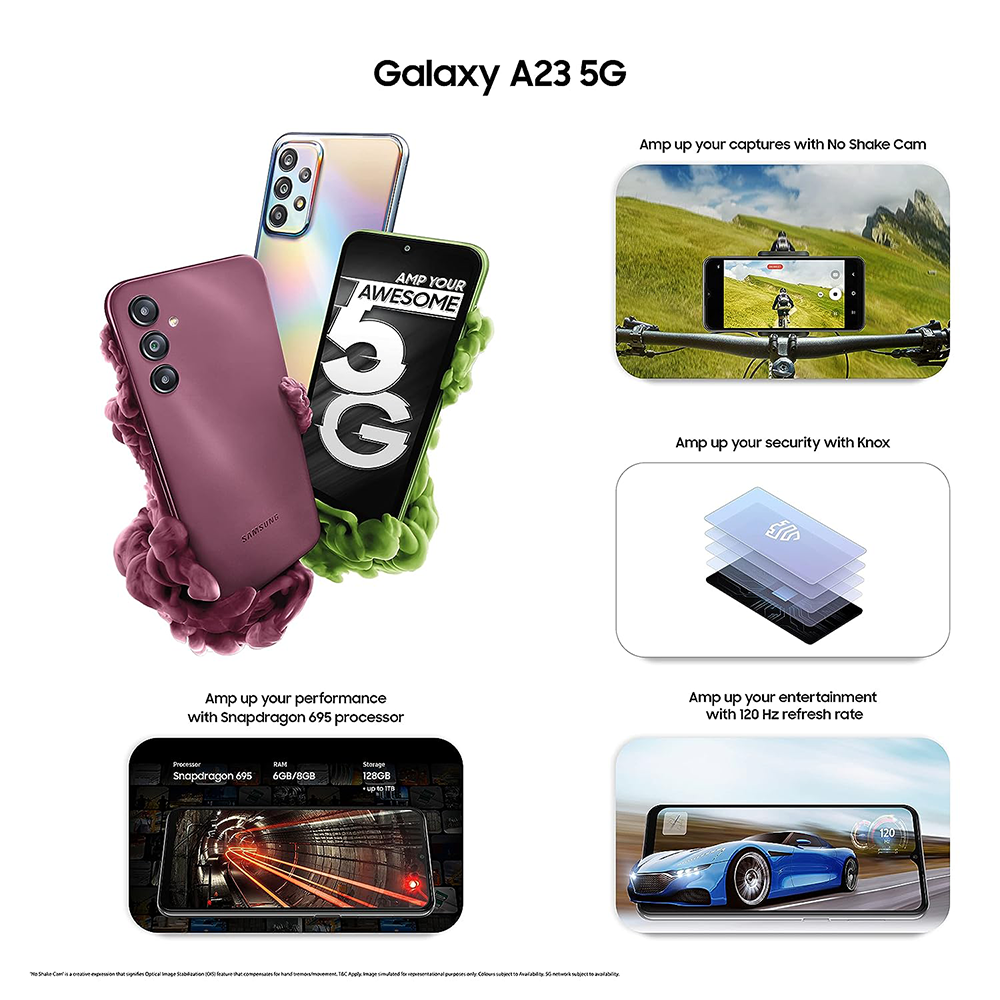 Android Phone: Samsung Galaxy A23 5G - A feature-rich Android smartphone.