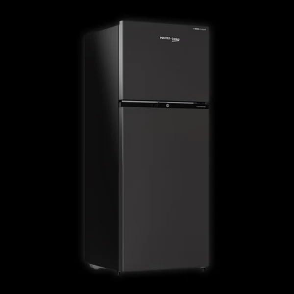 Voltas Beko 250 Litres 2 Star Frost Free Double Door Refrigerator Wooden Black (RFF295D (WOODEN BLACK))