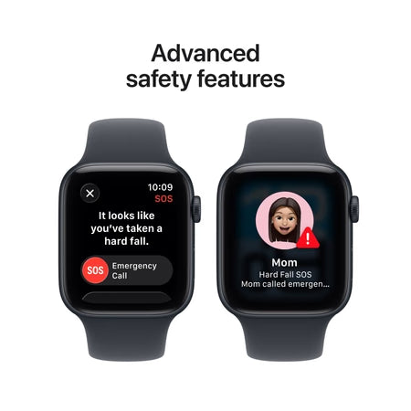 Apple Watch SE 44mm GPS + Cellular | Fall Detection, Crash Detection, Health Tracking, Midnight