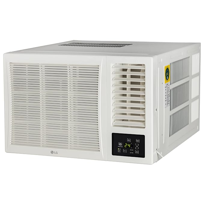 LG AW-C18WUXA 1.5 Ton 3 Star Fixed Speed Window AC (2026 Model) | Copper Condenser Coil | Turbo Mode | HD Filter | Memory Restart | Quick & Uniform Cooling | White