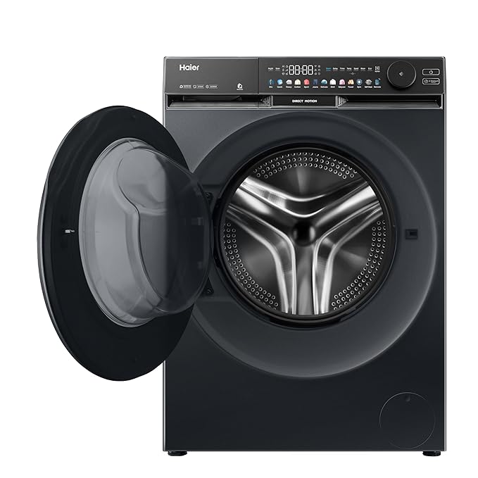 Haier 12 Kg Fully Automatic Washing Machine with Digital Color Touch Panel (HW120-DM14F9BKU1)