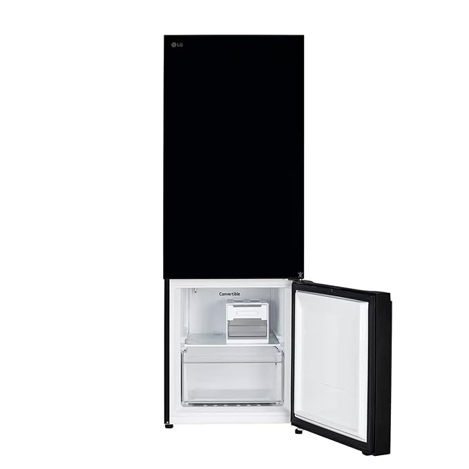 LG 340L 3 Star Bottom Freezer Refrigerator (GL-B382EBMX, 2025 Model, Door Cooling +, AI ThinQ, Wi-Fi Convertible, Metal Fresh, Black Mirror)
