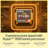 HP 15 (fc0690au) | Ryzen 5 7520U | 16GB DDR5 | 512GB SSD | 15.6" FHD Anti-Glare Micro-Edge | Win 11 | Office 2021 | AMD Radeon Graphics | FHD Camera | Backlit | 1.59kg