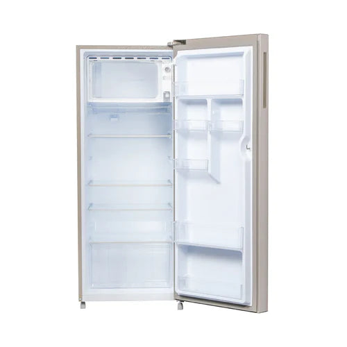 Haier 215 L Direct Cool Single Door 3 Star Refrigerator, HRD-2353BIS-P ( Inox Steel )