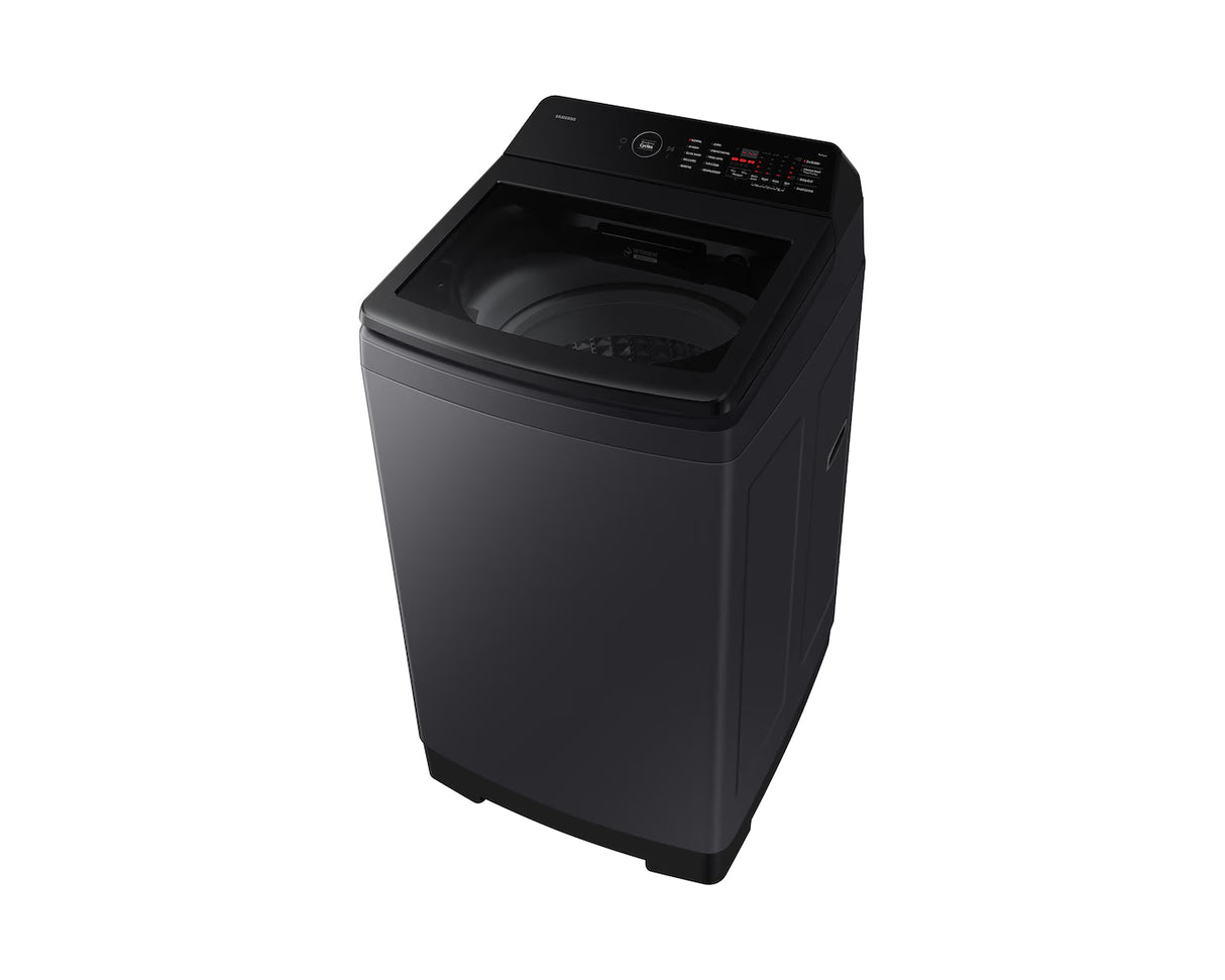 Samsung 8 kg 5 Star AI Ecobubble Fully Automatic Top Load Washing Machine with AI Wash, Wi-Fi, Soft Close Lid, Deep Charcoal (WA80F08E2C)