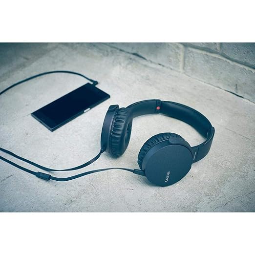 Sony MDR-XB550AP EXTRA BASS Wired Over-Ear Headphone (Black)