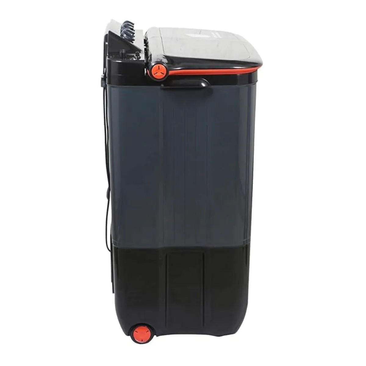 Lloyd GLWMS75ARGEL 7.5 Kg Semi-Automatic Top Load Washing Machine | Separate Spin Dryer, Grey
