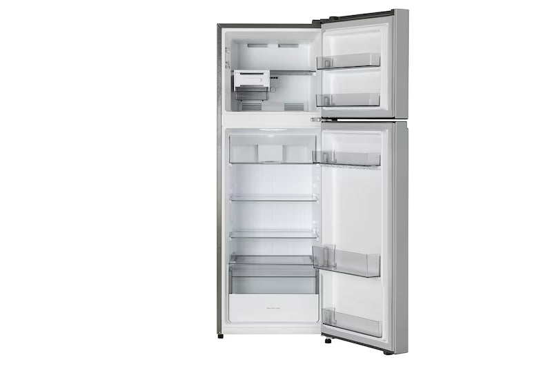 LG 251L Double Door Refrigerator Frost Free Smart Inverter Multi Air Flow Shiny Steel 1 Star Energy Efficient Fridge