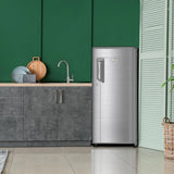 Icemagic 184L 2 Star Single Door Fridge – Powercool Series | Imperial Steel (73582)