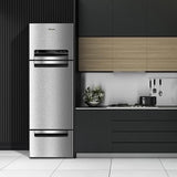 Whirlpool 240L Triple-Door Refrigerator, Alpha Steel (W.POOL REF 20807)