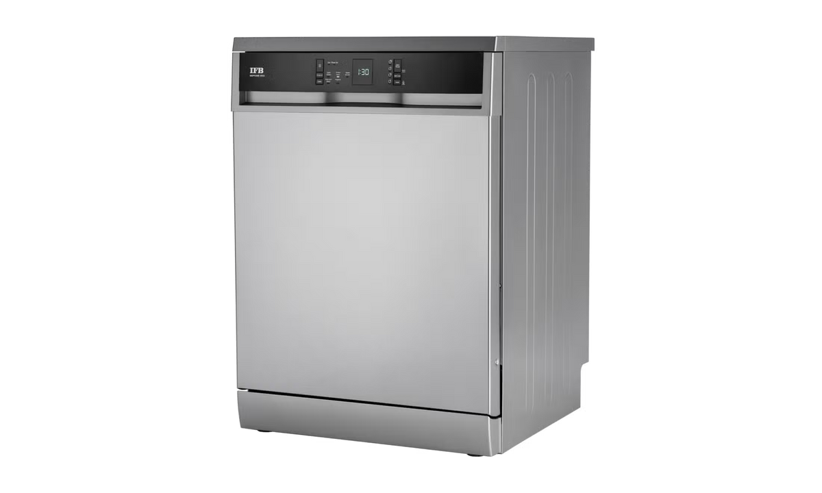 IFB Neptune VX15 15 Place Setting Dishwasher: 8 Wash Programs, 3D Wash Zone, Inverter Tech
