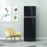 Whirlpool IntelliFresh 259L Frost Free Double Door Refrigerator | IntelliSense Inverter, Crystal Black, 2 Star