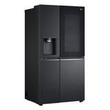 LG 630 L 3 Star Frost Free Side by Side Refrigerator, Matt Black, X257AMC3