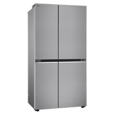 LG 650 Litres 3 Star Frost Free Side by Side Refrigerator with DoorCooling Plus Technology (GL- B257HPZ3, Shiny Steel)