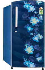 Lloyd Havells 188 L 1 Star Direct-Cool Single Door Refrigerator (2024 Model, GLDC201GIBT2JC,Floret Blue)